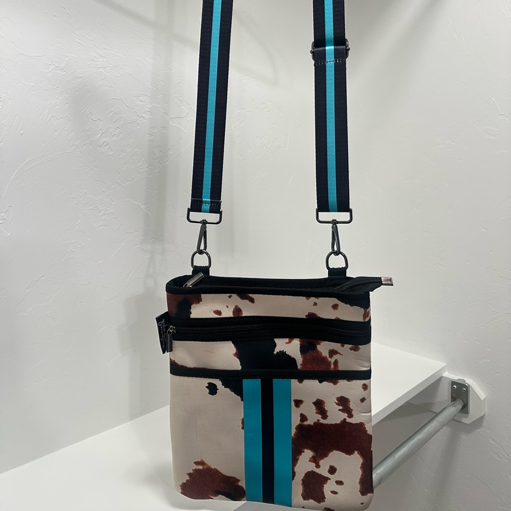 Stylish Black and Blue Bag